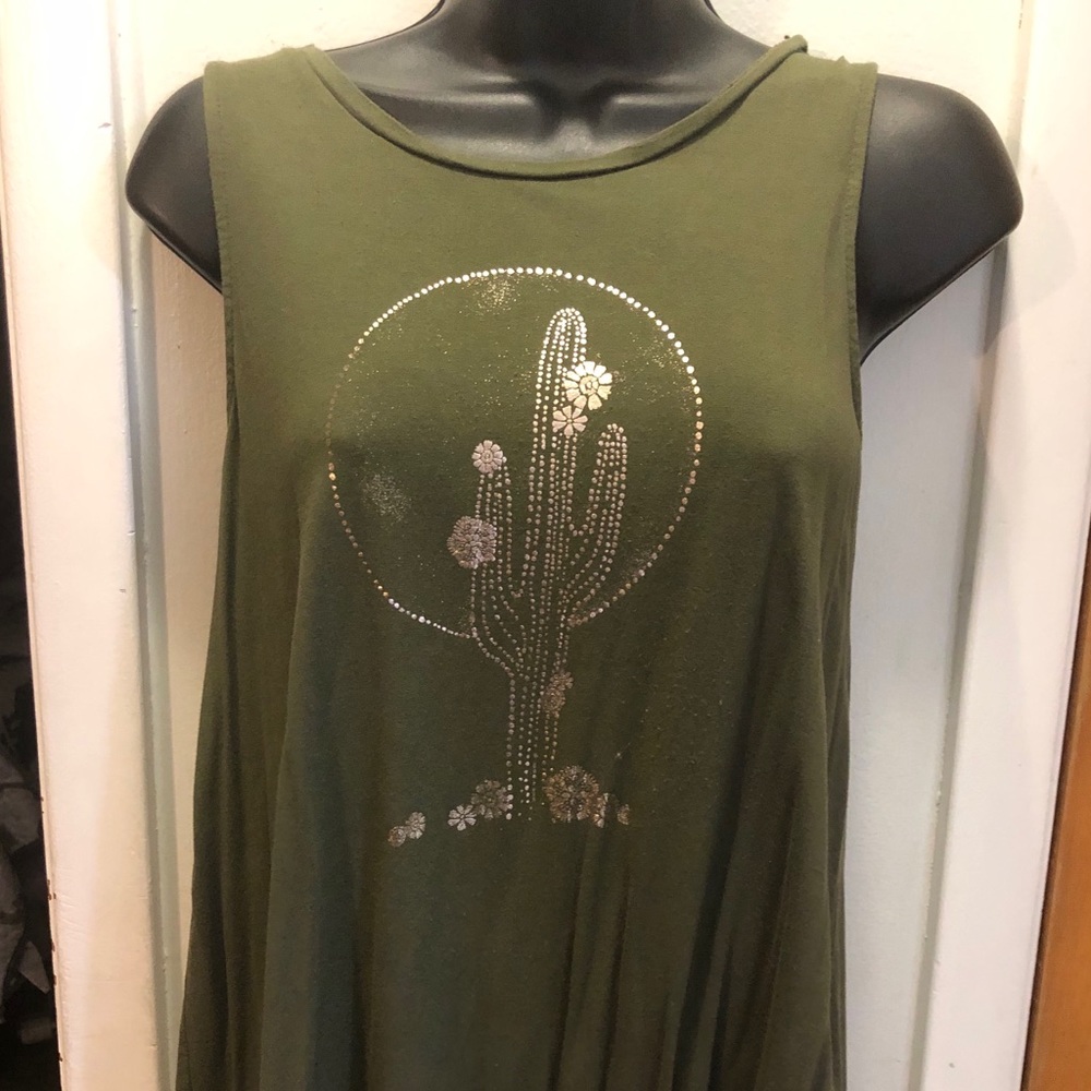 Old Navy Cactus Tank Top